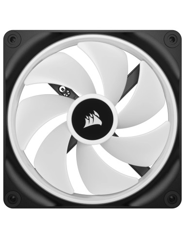 Corsair CO-9051004-WW sistema de refrigeración para ordenador Carcasa del ordenador Ventilador 14 cm Negro, Blanco 2 pieza(s)
