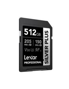 Lexar Professional SILVER PLUS 512 GB SDXC UHS-I 2