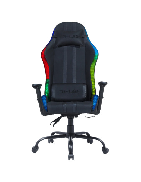 The G-Lab K-SEAT ELECTRON EX Silla para videojuegos universal Asiento acolchado Negro