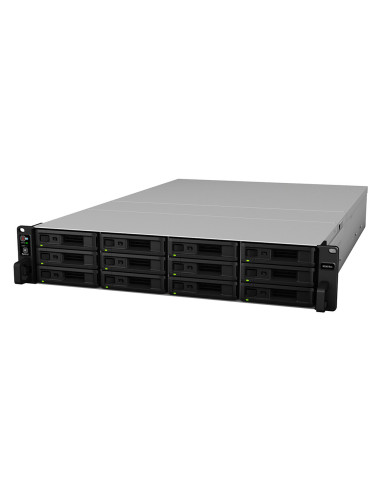 Synology RackStation RS3618xs NAS Bastidor (2U) Intel® Xeon® D D-1521 8 GB DDR4 0 TB DiskStation Manager Negro
