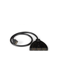 Fonestar FO-373 cable HDMI 0,5 m HDMI tipo A (Estándar) 3 x HDMI Type A (Standard) Negro
