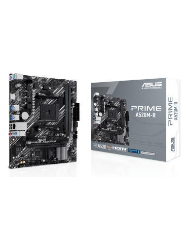 ASUS PRIME A520M-R AMD A520 Zócalo AM4 micro ATX
