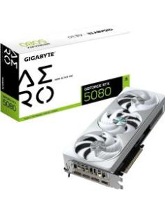 tarjeta grafica geforce rtx 5080 aero oc sff 16gb gddr7 256 bits pci-e 5.0 2730mhz core clock 10752 nucleos cuda 3 x displayport