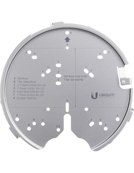 Ubiquiti U-PRO-MP kit de montaje Aluminio