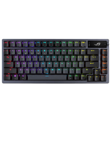 ASUS Azoth teclado Juego USB + RF Wireless + Bluetooth QWERTY Inglés Metálico