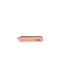 Milan Serie 1918 Estuche Mini Redondo - Tejido Resistente a las Roturas y Rasgaduras - Medidas 20,5x4,5x5cm - Color Rosa