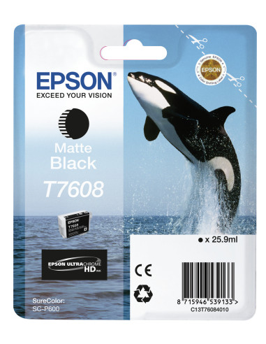 Epson T7608 Negro mate