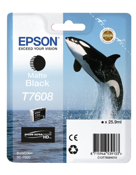 Epson T7608 Negro mate