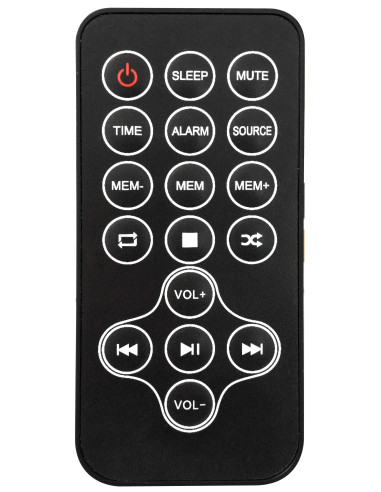 Thomson DS120CD sistema de audio para el hogar Torre de sonido para uso doméstico 60 W Negro