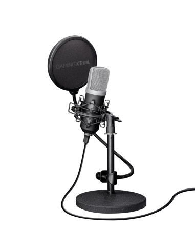 Trust 21753 micrófono Negro Micrófono de estudio
