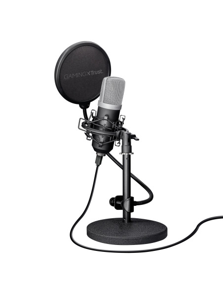 Trust 21753 micrófono Negro Micrófono de estudio