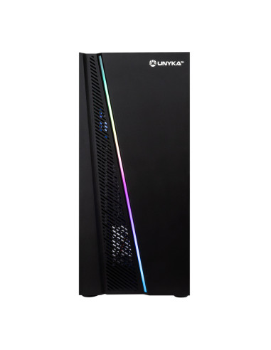 UNYKAch ATX Glayze Black Torre Negro