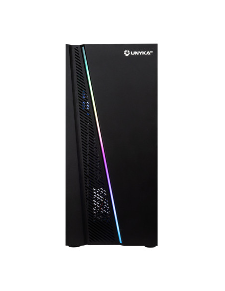 UNYKAch ATX Glayze Black Torre Negro