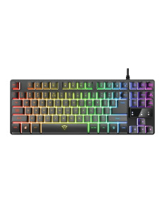 Trust GXT 833 Thado teclado Juego USB Español Negro, Plata 2