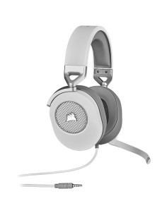 Corsair HS65 SURROUND Auriculares Alámbrico De mano Juego Blanco