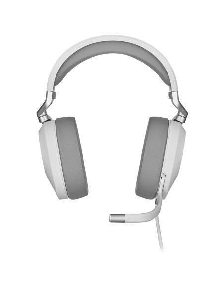 Corsair HS65 SURROUND Auriculares Alámbrico De mano Juego Blanco