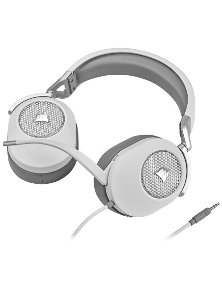 Corsair HS65 SURROUND Auriculares Alámbrico De mano Juego Blanco