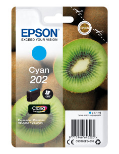 Epson Kiwi Singlepack Cyan 202 Claria Premium Ink