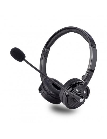 Urban Factory Movee Auriculares Inalámbrico Diadema Oficina Centro de llamadas Bluetooth Negro
