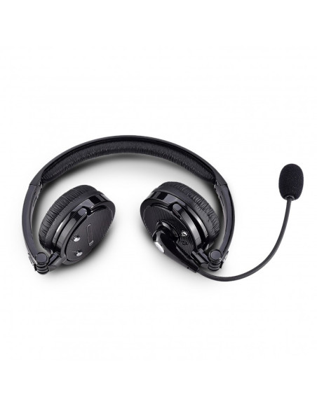 Urban Factory Movee Auriculares Inalámbrico Diadema Oficina Centro de llamadas Bluetooth Negro