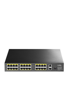 Cudy FS1026PS1 switch No administrado Gigabit Ethernet (10 100 1000) Energía sobre Ethernet (PoE) Negro
