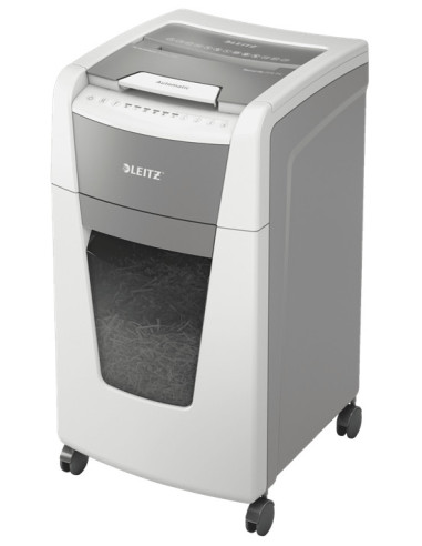 Leitz 80150000 triturador de papel Corte cruzado 55 dB 22 cm Gris, Blanco