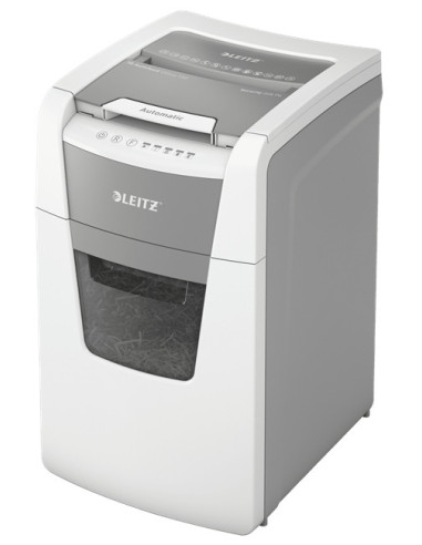 Leitz 80130000 triturador de papel Corte cruzado 55 dB 22 cm Gris, Blanco