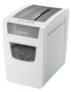Leitz IQ Slim Office P-4 triturador de papel Corte cruzado 58 dB 22 cm Blanco