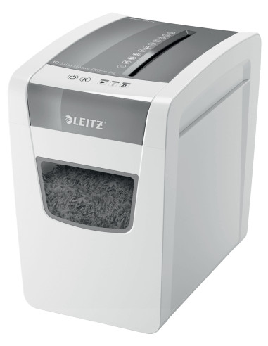 Leitz IQ Slim Office P-4 triturador de papel Corte cruzado 58 dB 22 cm Blanco