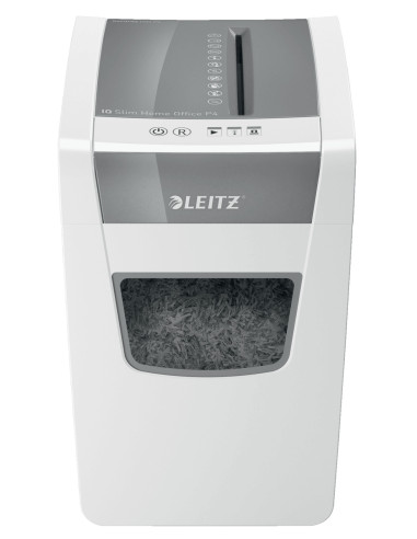 Leitz IQ Slim Office P-4 triturador de papel Corte cruzado 58 dB 22 cm Blanco