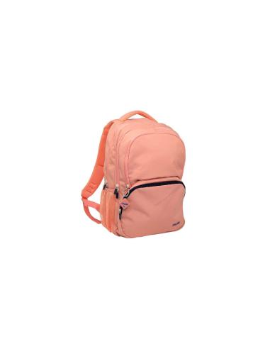 Milan Serie 1918 Mochila Escolar 25L - 3 Bolsillos Delanteros + 2 Bolsillos Laterales - Asas Regulables y Acolchadas - Tama?o 46