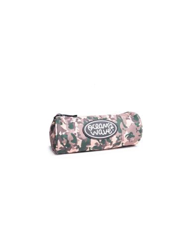 Oceans Wave Estuche Redondo - Gran Amplitud - Dise?o Camuflaje Tierra
