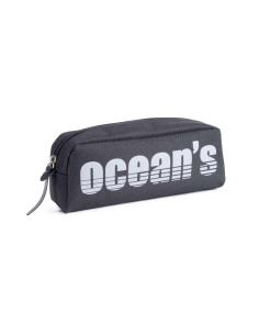 Oceans Wave California Estuche de 1 Cremallera - Tirador Ergonomico - Color Gris Oscuro