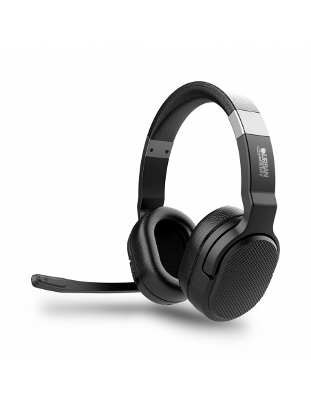 Urban Factory MOVEE COMFORT Auriculares Inalámbrico Diadema Juego USB Tipo C Bluetooth Negro