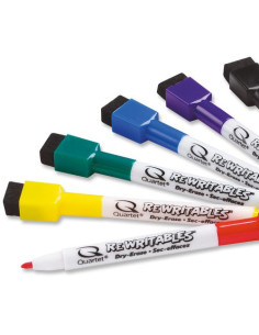 Rexel Mini rotulador borrado en seco colores (pack 6) 2