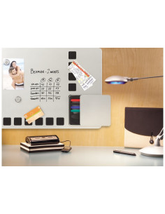 Rexel Combo plata pizarra+tablero+kit escritura 610x390mm 2