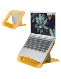 Leitz Ergo Cosy Soporte para ordenador portátil Amarillo 43,2 cm (17")