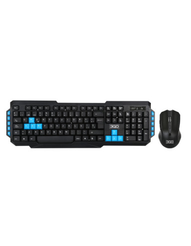 3GO COMBODRILEH2 teclado Ratón incluido Juego USB QWERTY Negro