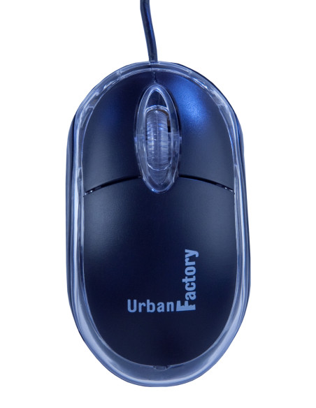 Urban Factory BDM02UF ratón Ambidextro USB tipo A Óptico 800 DPI
