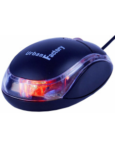 Urban Factory BDM02UF ratón Ambidextro USB tipo A Óptico 800 DPI 2
