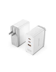 Vention Cargador de Pared FEGW0-EU  2xUSB Tipo-C  1xUSB  100W
