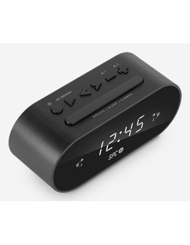 SPC Frodi Reloj despertador digital Negro