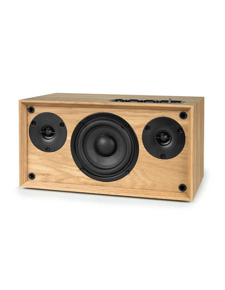 Thomson WS502 sistema de audio para el hogar Microcadena de música para uso doméstico Negro, Madera