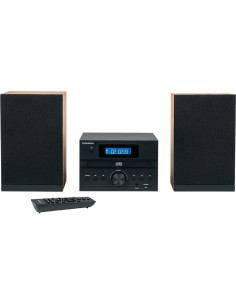 Thomson MIC122BT Microcadena de música para uso doméstico 10 W Negro, Plata
