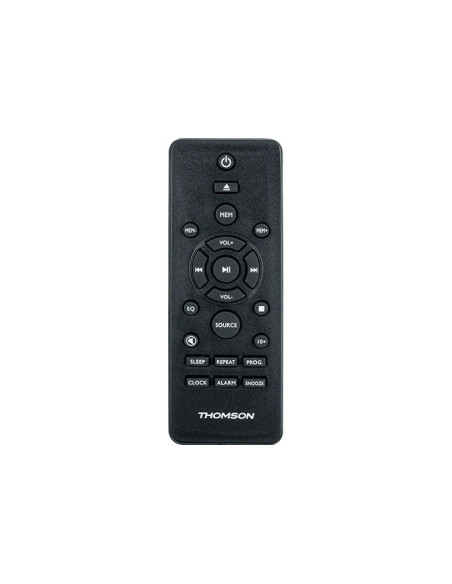Thomson MIC122BT Microcadena de música para uso doméstico 10 W Negro, Plata