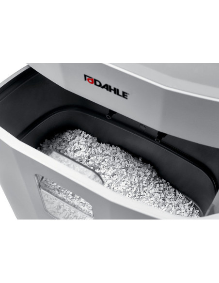 Dahle PS 240 triturador de papel Corte cruzado 65 dB Negro, Gris