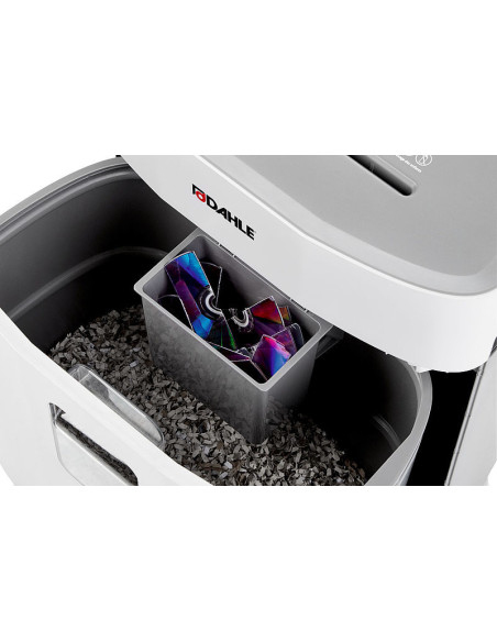 Dahle PS 240 triturador de papel Corte cruzado 65 dB Negro, Gris