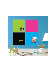 Rexel Pizarra hogar magnética cuadrada 2