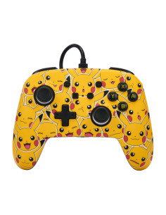 PowerA NSGP0083-01 mando y volante Negro, Rojo, Amarillo USB Gamepad Analógico Nintendo Switch