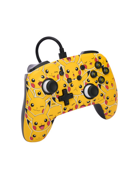 PowerA NSGP0083-01 mando y volante Negro, Rojo, Amarillo USB Gamepad Analógico Nintendo Switch